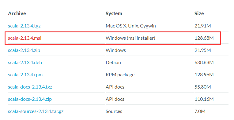 Scala下载